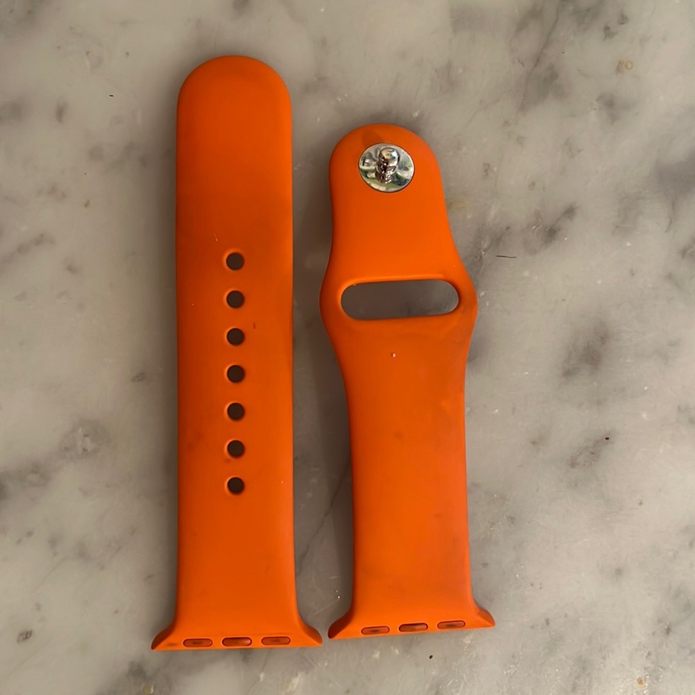 Apple Hermes silicone band